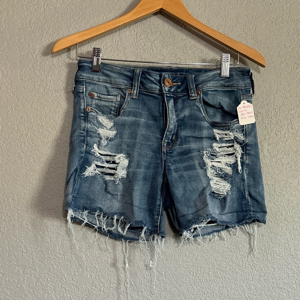American Eagle denim shorts size 8